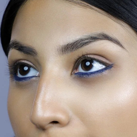 Sapphire Stare- The Bold Blue Elegance