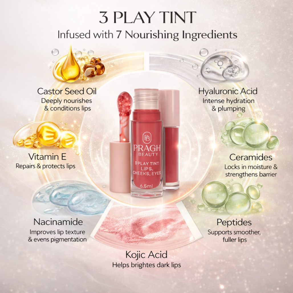 3 Play Tint - Bare Blush