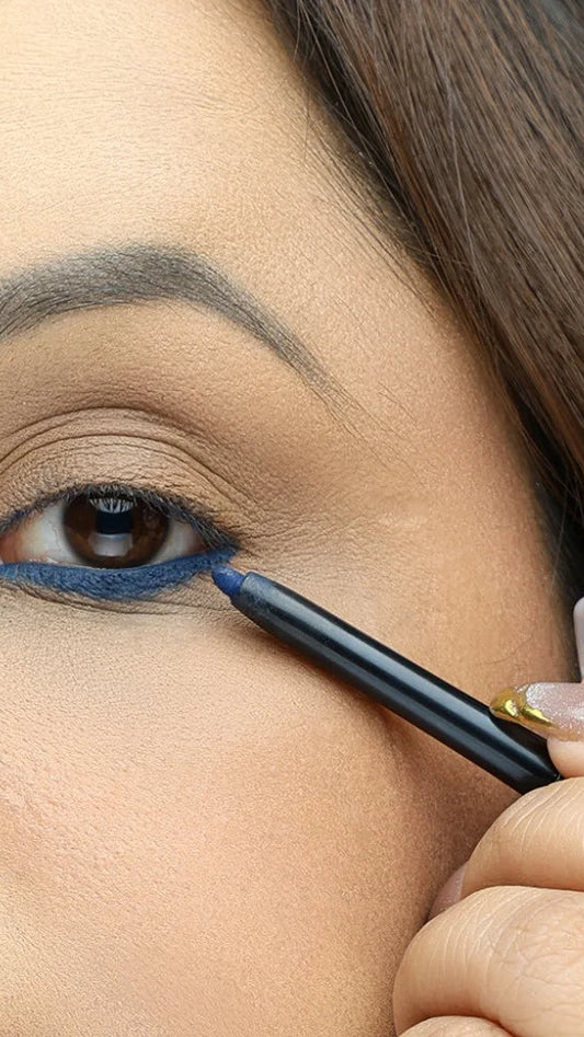 Best Blue Kajal for Sensitive Eyes