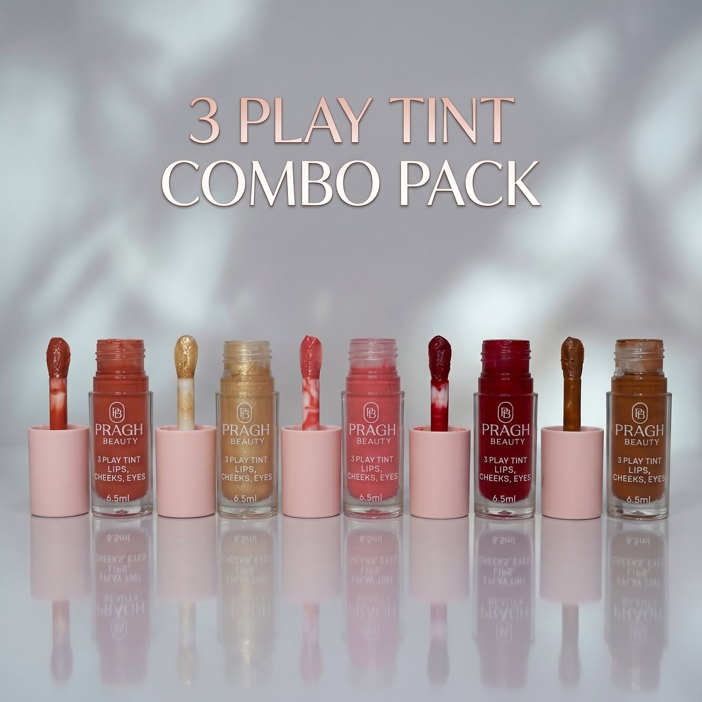 Prach Beauty 3 Play Tint Combo Pack 