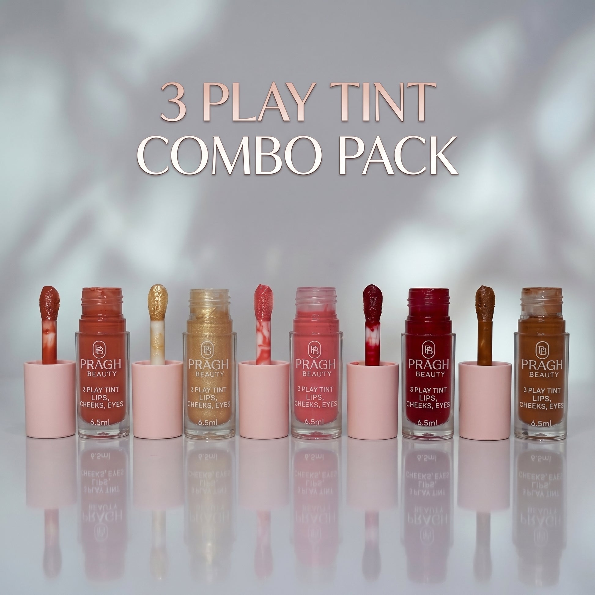 Prach Beauty 3 Play Tint Combo Pack 